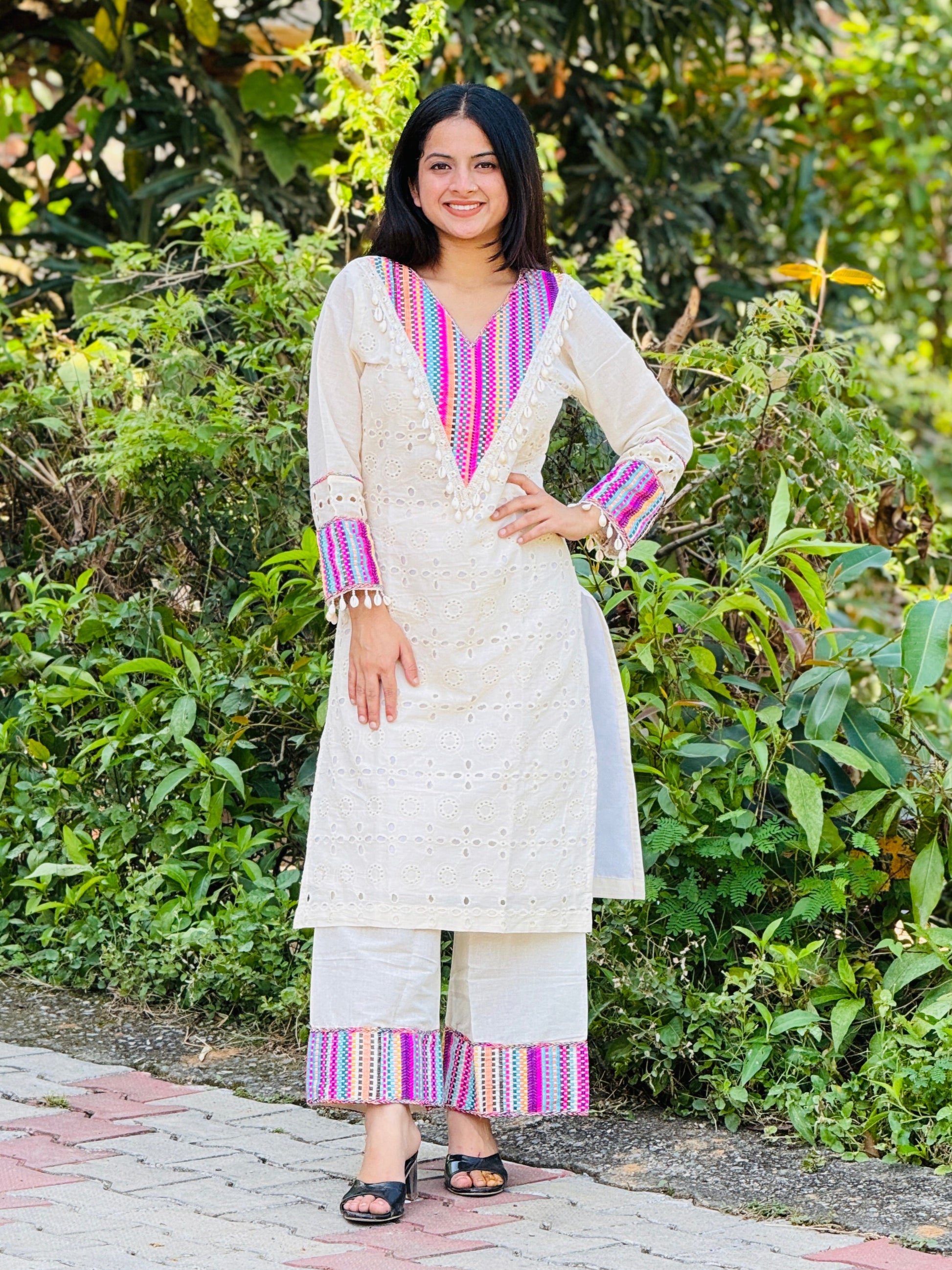 Nijza Designer Festive Co-ord set